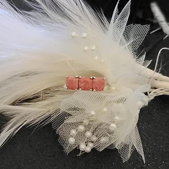 NWT Norwegian Thulite 3 Stone Ring Size 6 - Picture 7 of 12